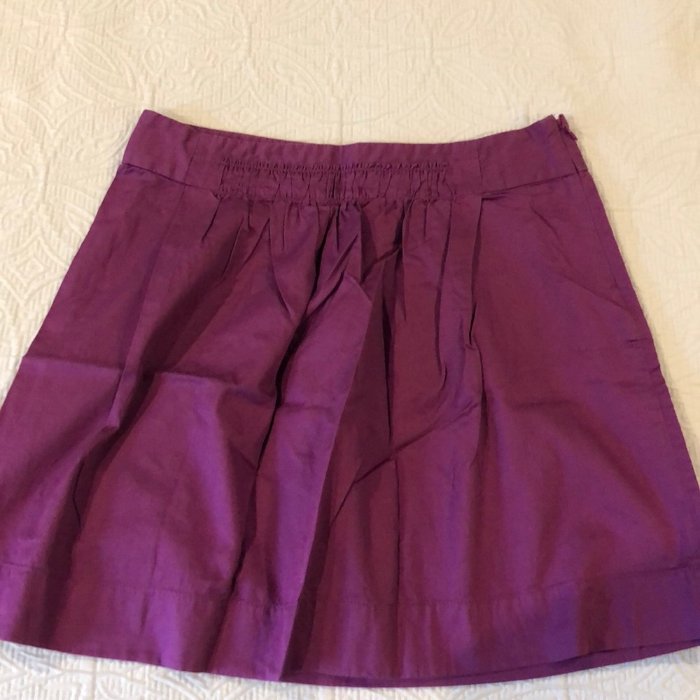 J. Crew magenta skirt